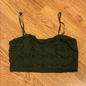 Olive Green Bralette